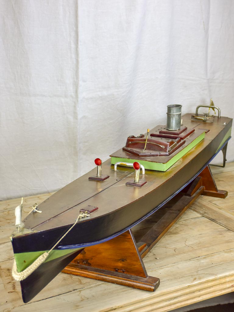 American Wooden Boat Model, 20th C – Showplace