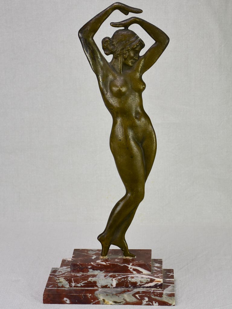 Beautiful Garden Sculpture of a Nude Woman Bronze Statue Bronze Garden Art  -  Canada