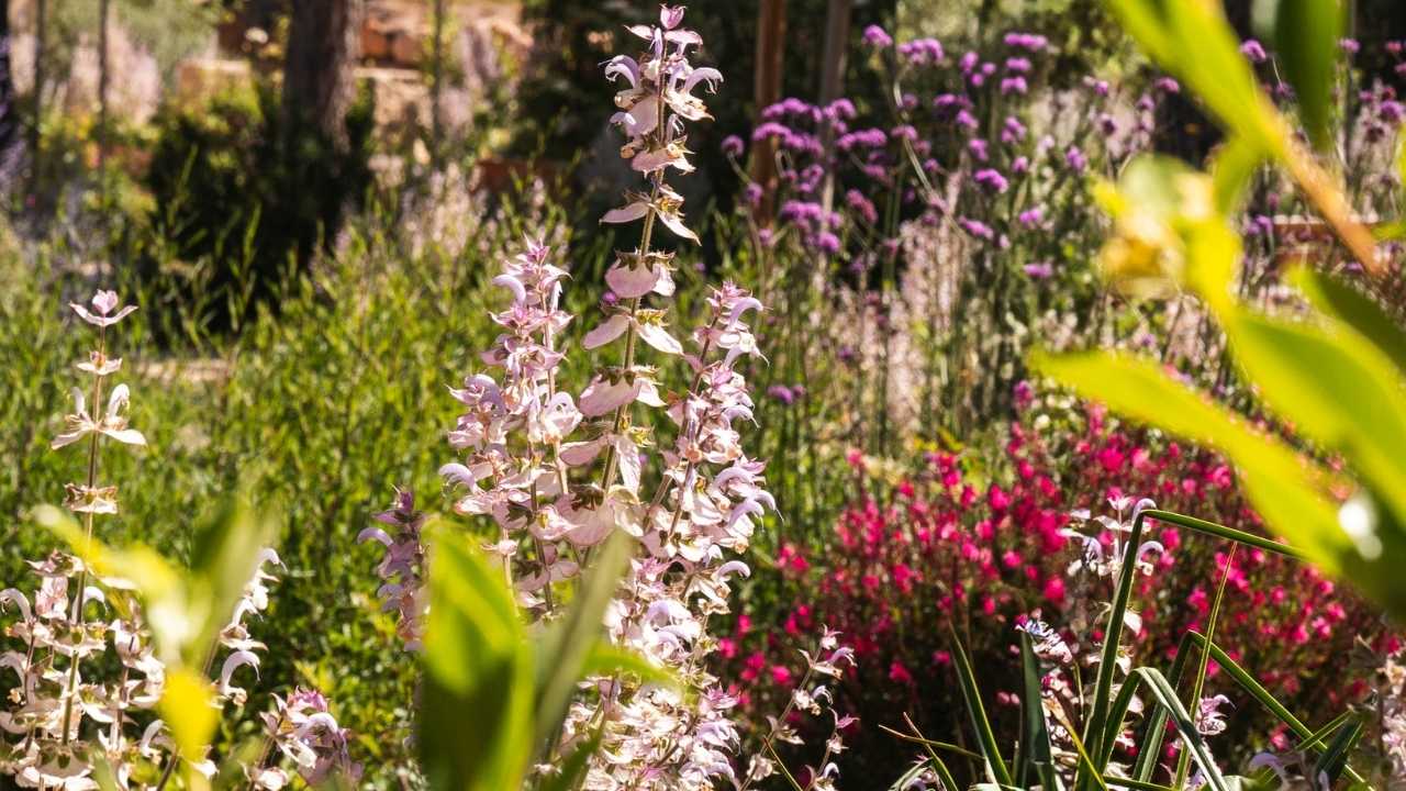 Concrete and fibrestone garden planters