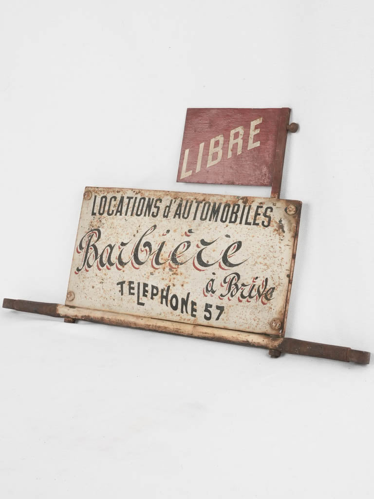 Antique French Signs & Maps