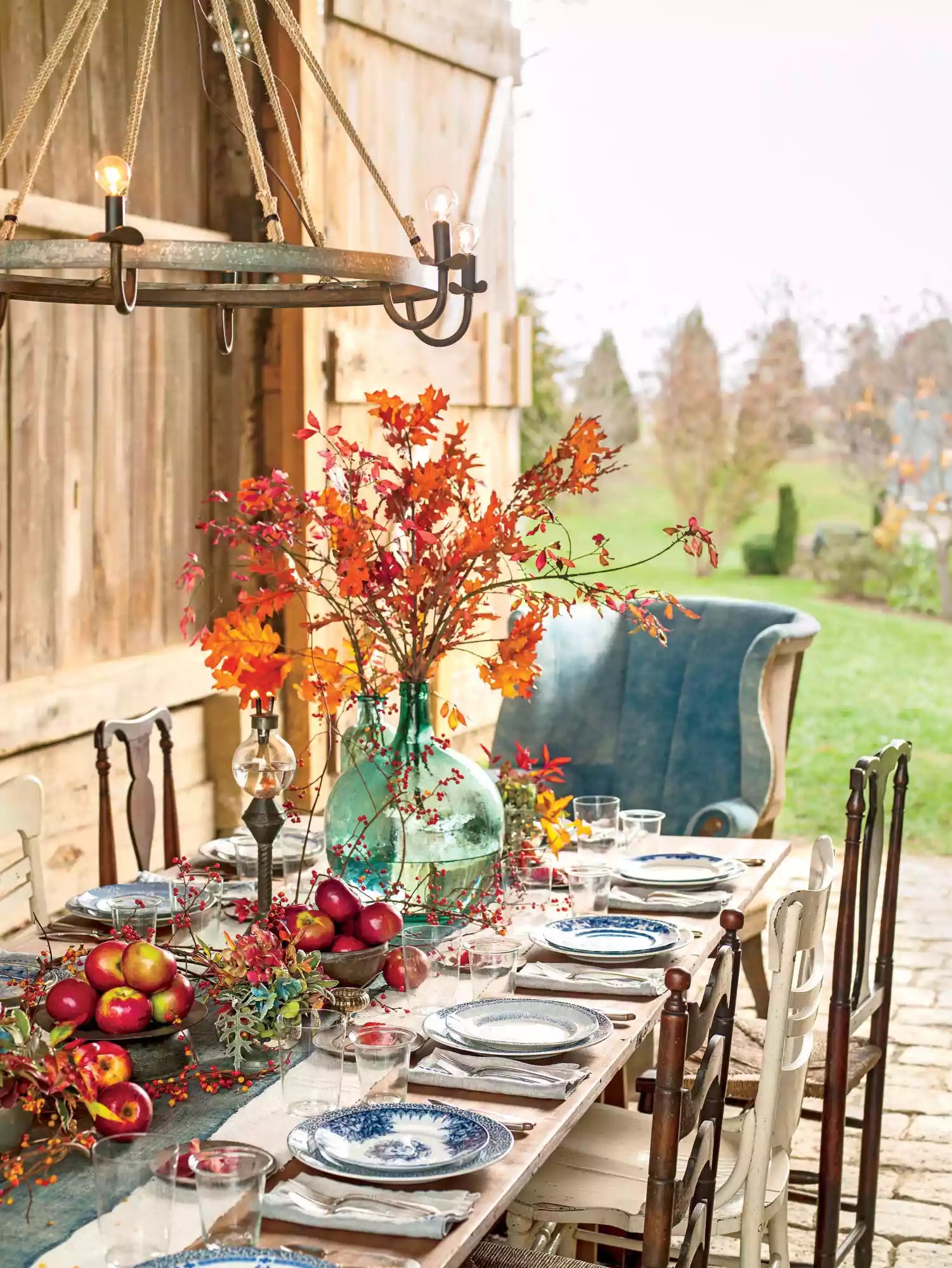 Fall decorative accents with French flair