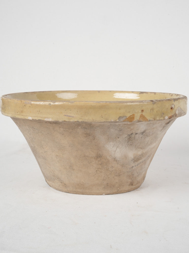 Vintage Provençal ceramic Tian bowl  