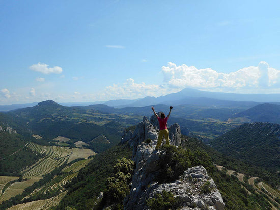 Conquer the peaks of Les Dentelles de Montmirail