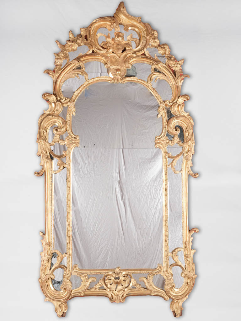 Exquisite Gilded Louis XV Mirror