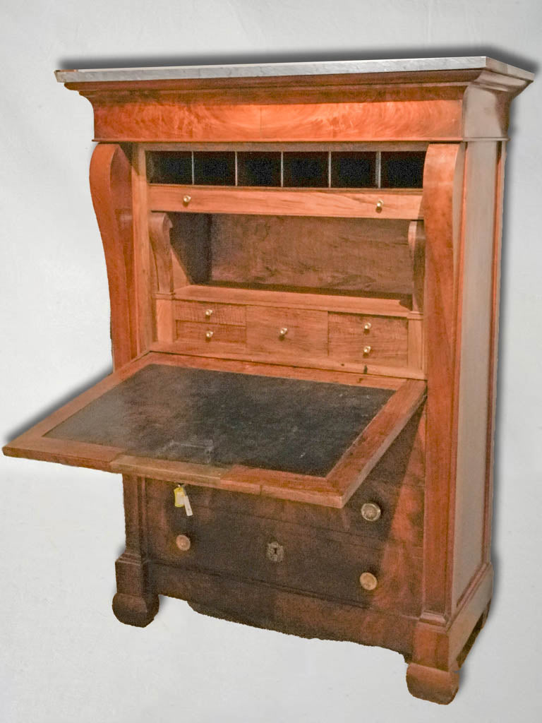 Polished Directoire period wooden worktop