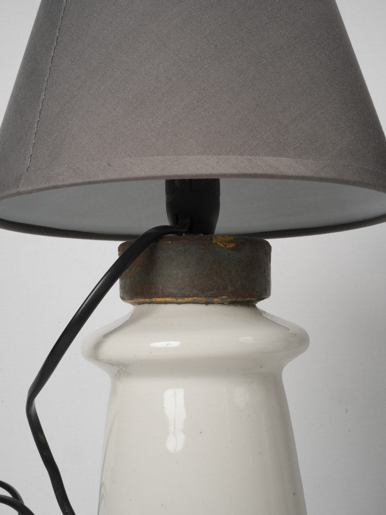 French ceramic insulator light pieces  