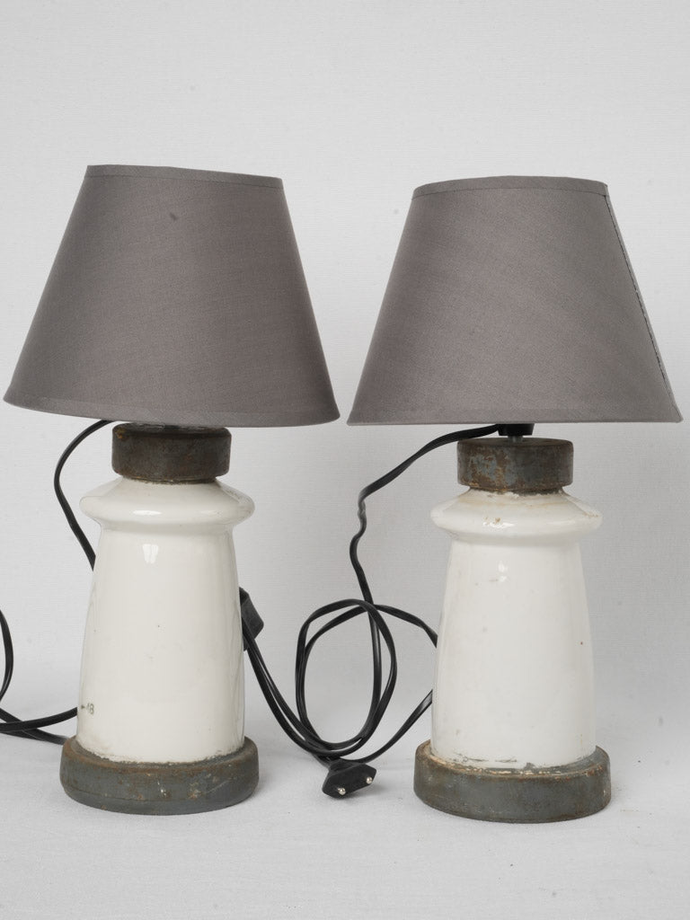 1950s vintage EDF lamps  