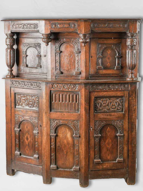 Rare museum-quality Renaissance oak dresser