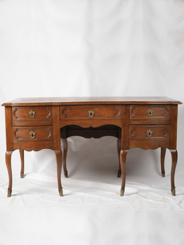 Exquisite antique French library table