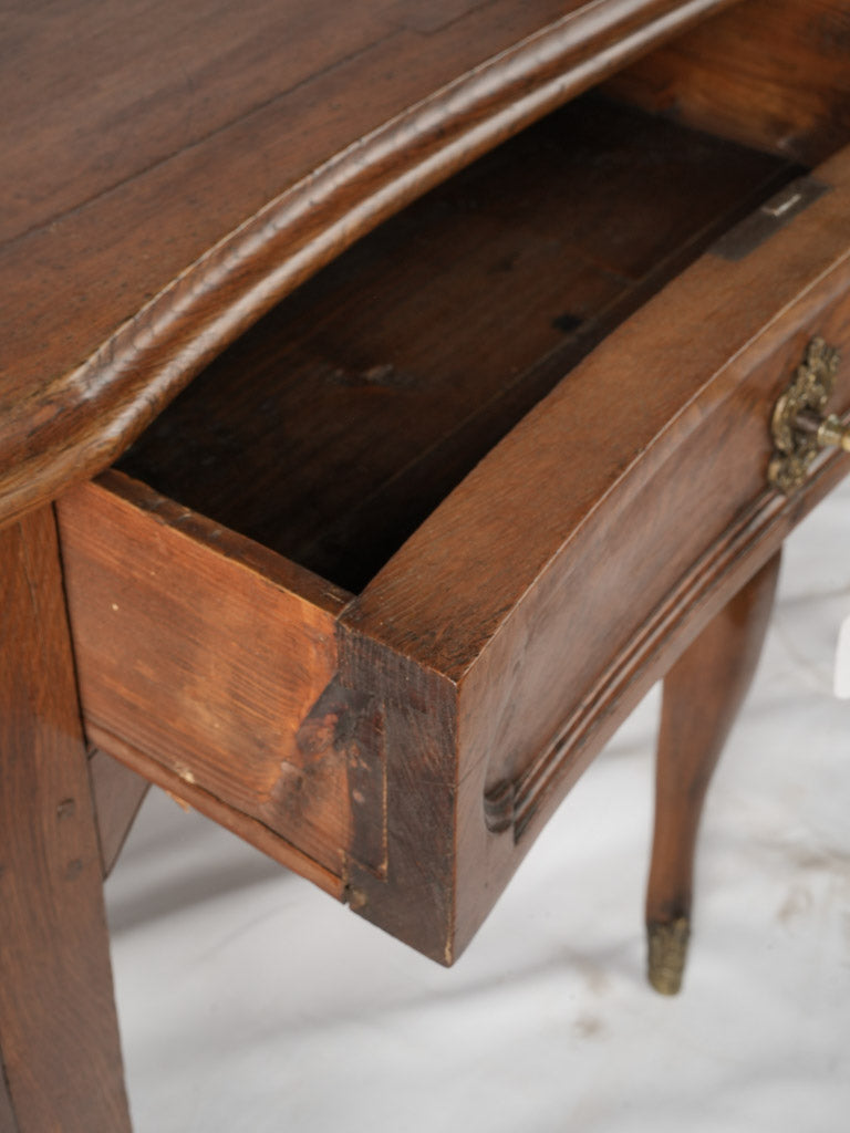 Noble, classic French oak study bureau