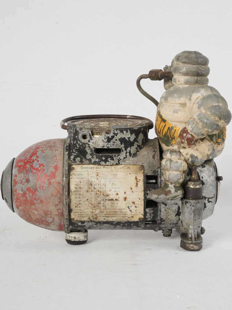 Aged pneumatic Michelin air compressor