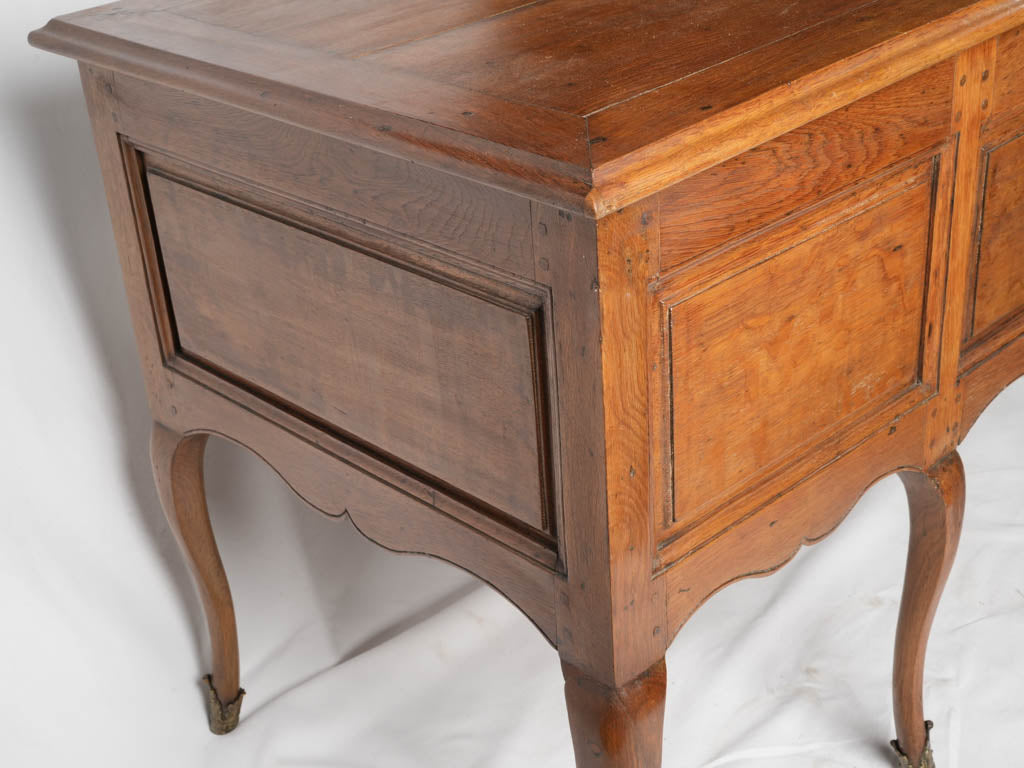 Intricate, noble wooden study desk