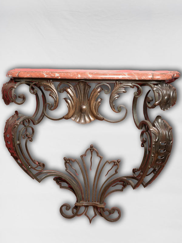 Intricate Louis XV Wrought Iron Beauty