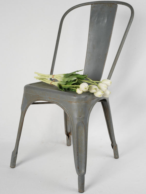 Rust-resistant industrial metal chair