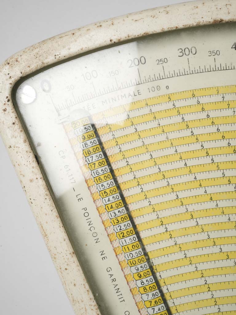 Iconic Dutch dual-sided scale