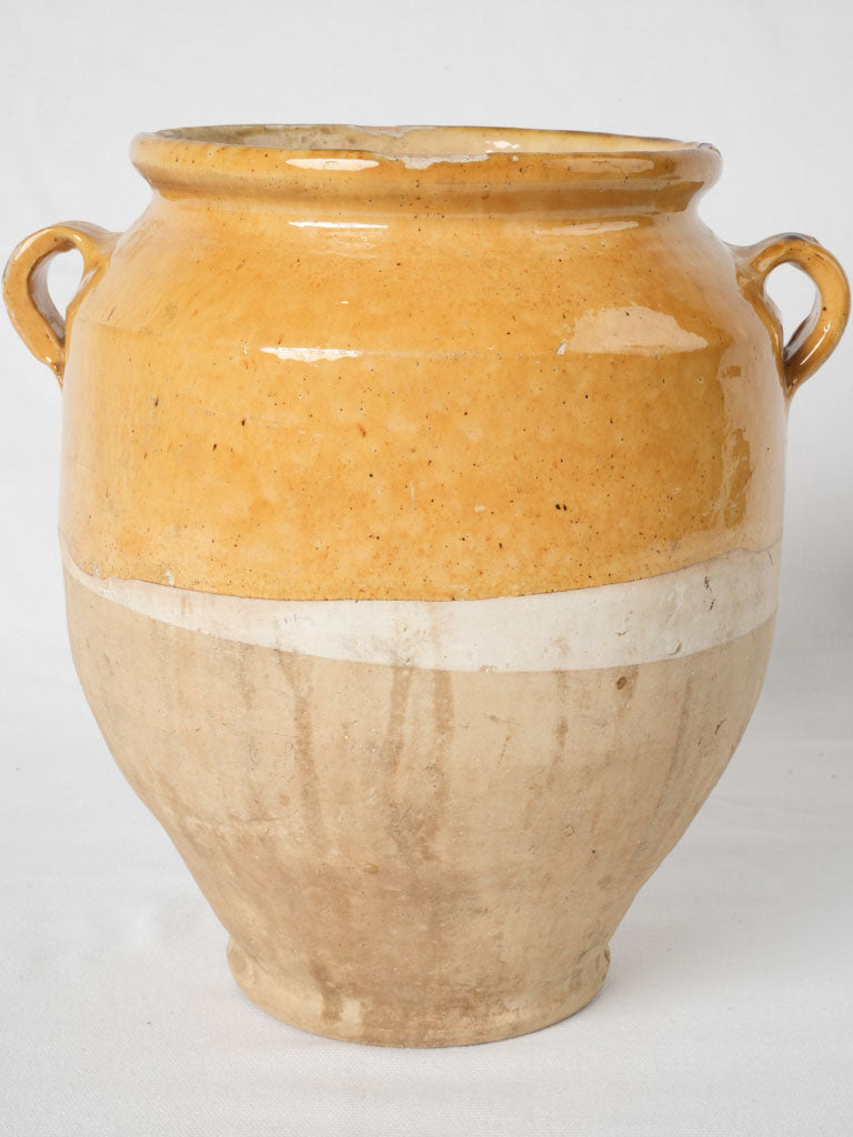 Timeless 19th-century tapered terracotta pot