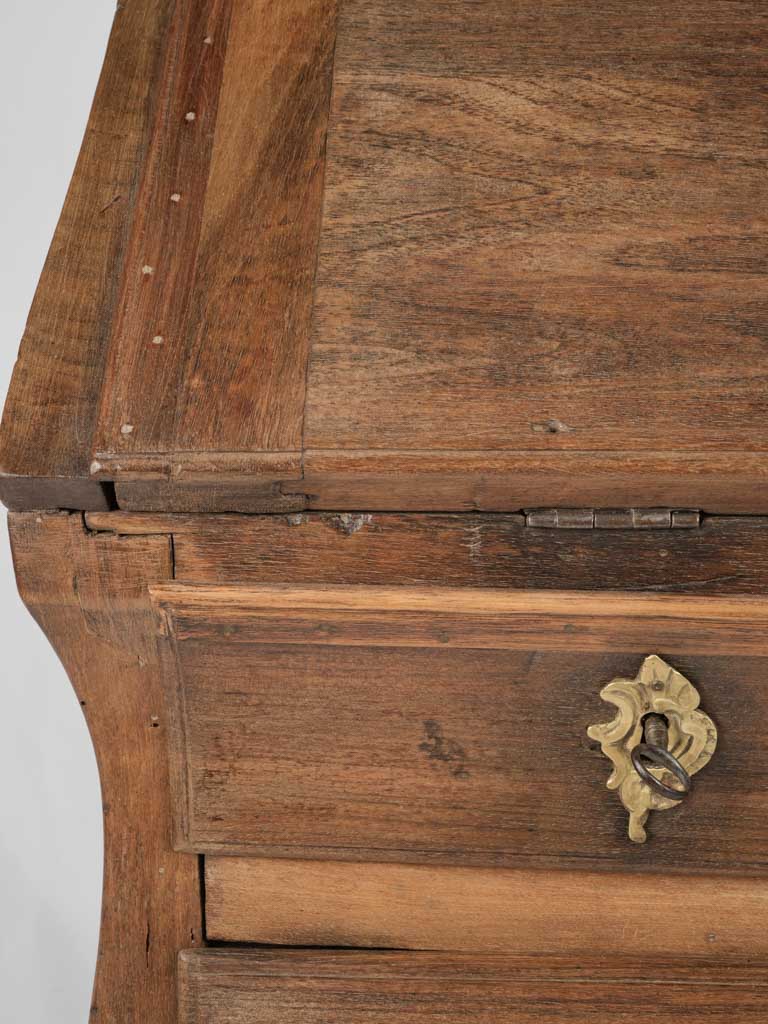 Intriguing historical Louis XV wooden desk