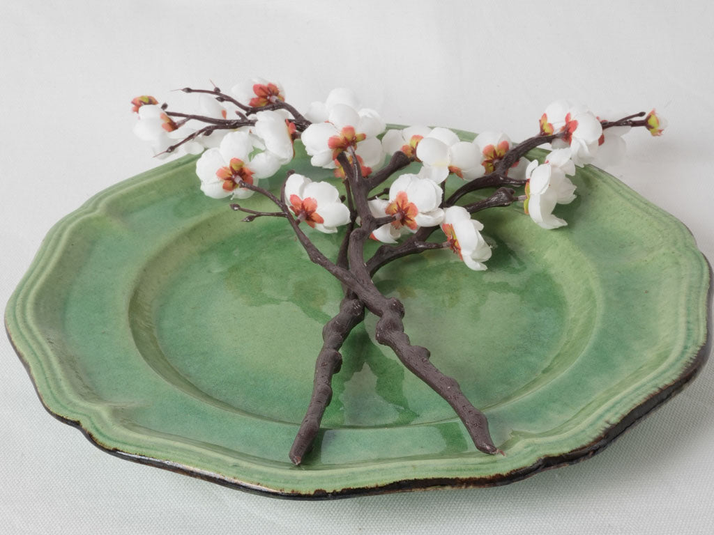 Charming antique French ceramic platter