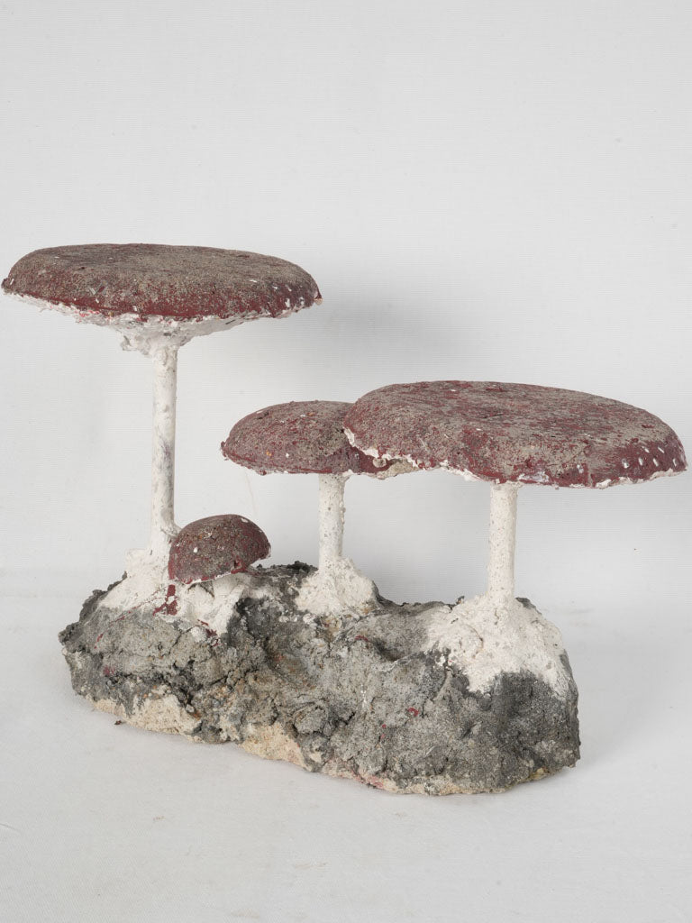 Distinctive Vintage Mushroom Garden Art