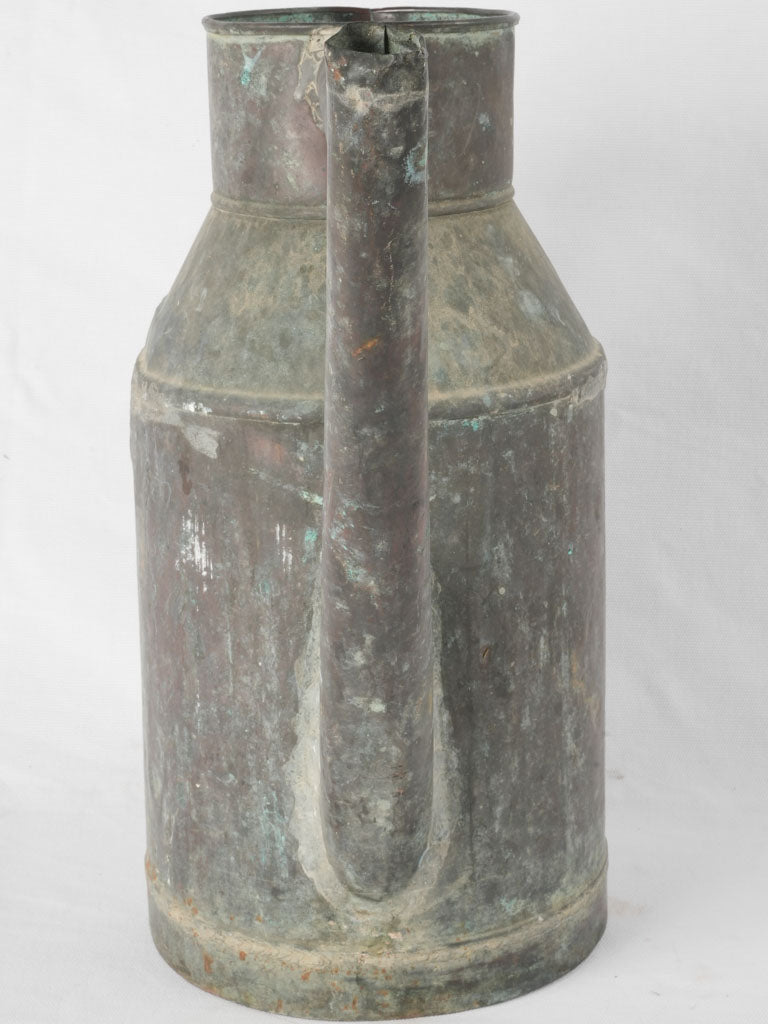 Provincial-style French copper canister