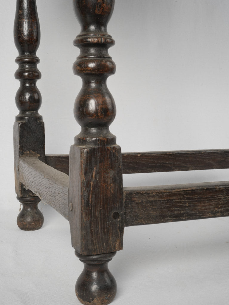 Functional, traditional craftsmanship accent table