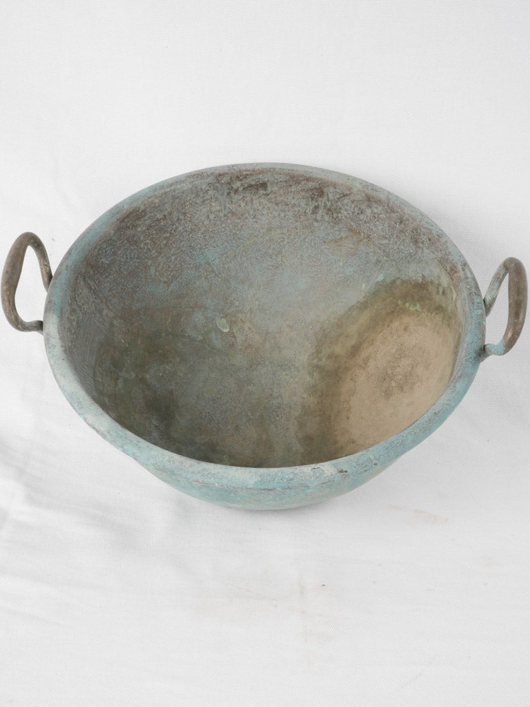 Not food safe decorative verdigris bowl