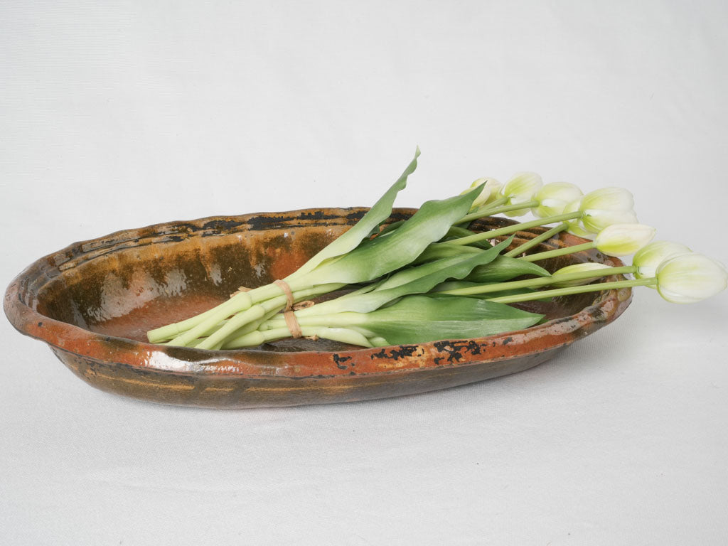 Unique Dieulefit Glazed Terra Platter