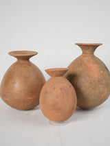 Aged terracotta burial artifacts