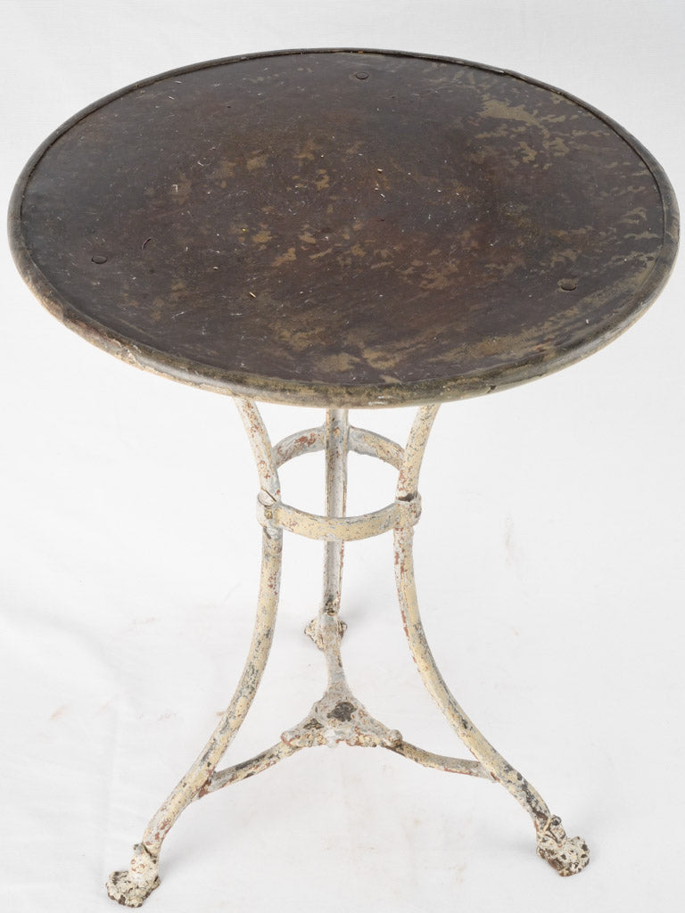 Antique Arras Garden Table W  Clawfoot Base – Chez Pluie