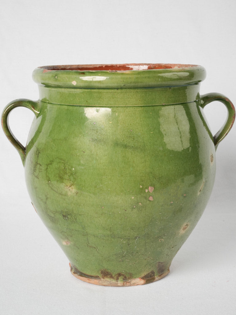 Exceptional French terracotta spouted pitcher