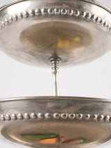 Antique French 5 level Présentoire - silver plate 43¼"