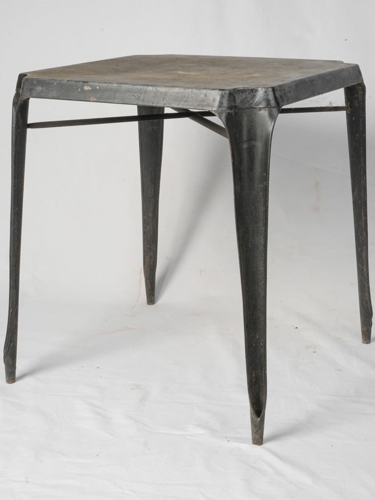 Vintage industrial square table - Rustic