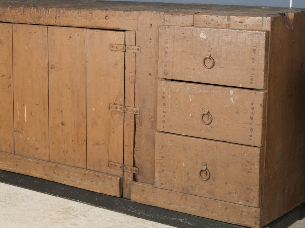 Vintage Carpenter's Workbench Sideboard - 102¾"