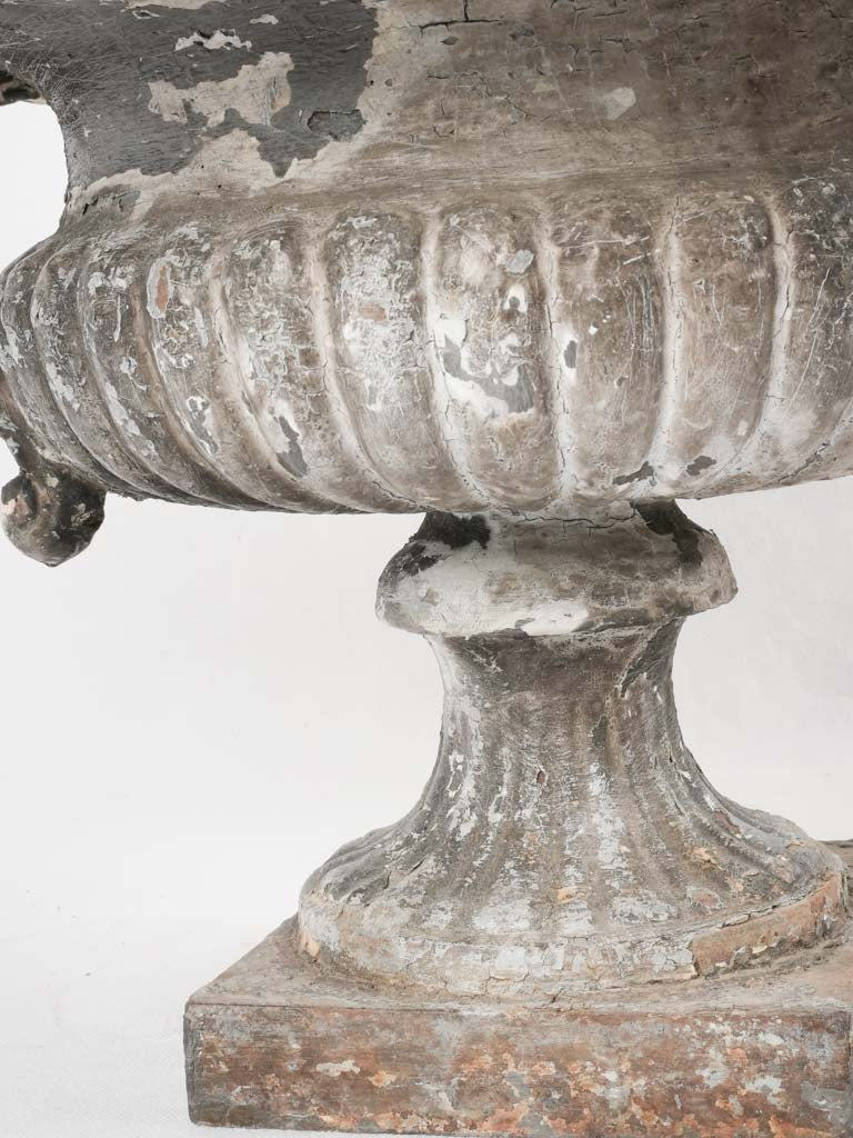 Historic Medici-style cast iron planter