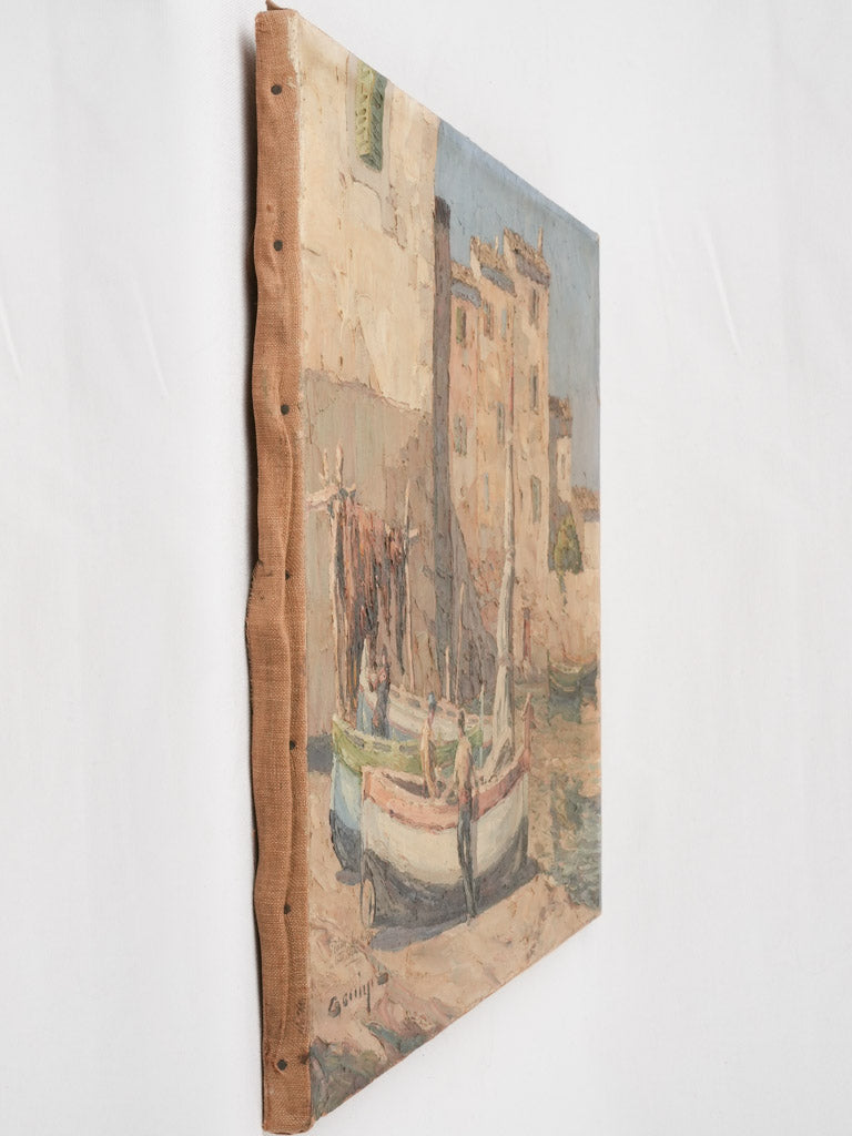 Late-1800s, signed, Saint Tropez art