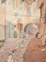 19th century streetscape - Provence village 22¾" x 17¾"