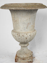 Weathered verdigris decorative Medici urn