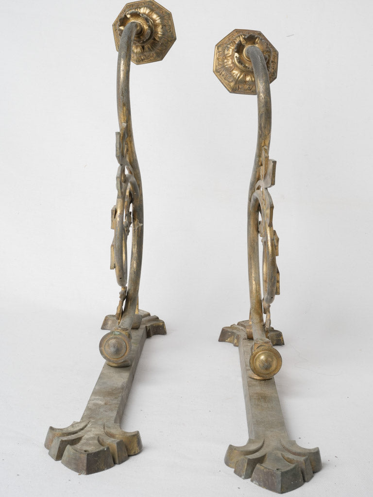 Decorative 19th-century wall sconces