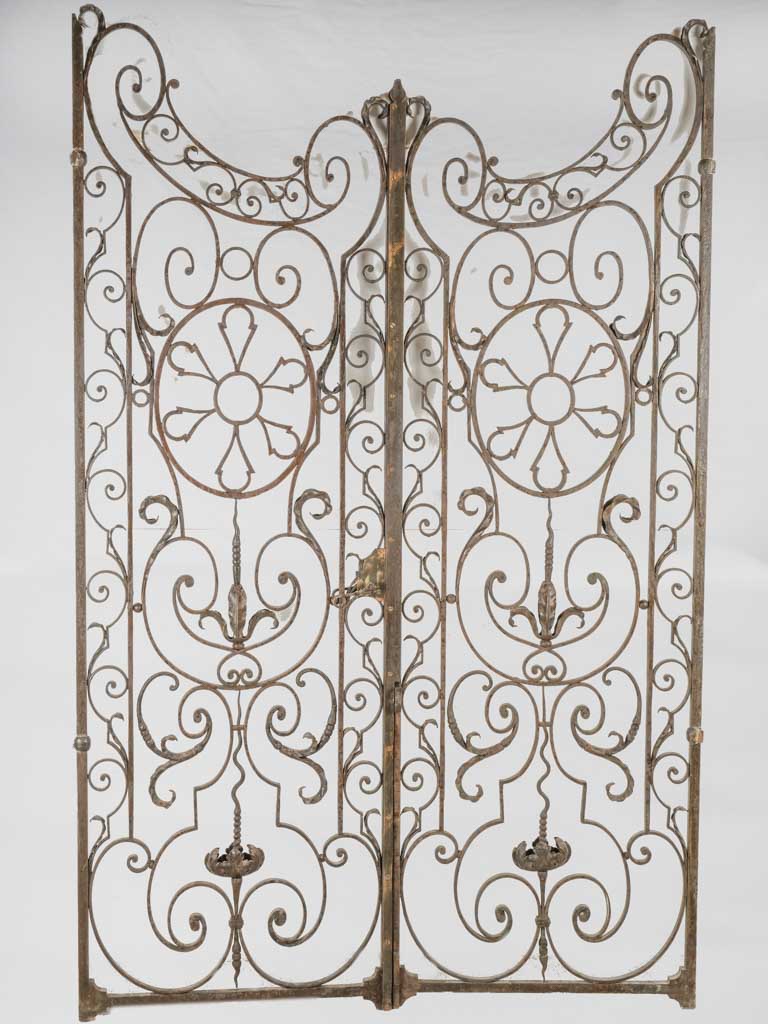 Antique hand-forged Louis XVI gate