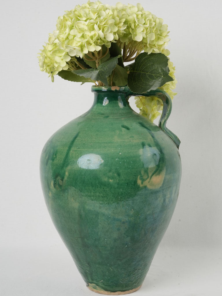 Elegant Vintage Spanish Earthenware Vase