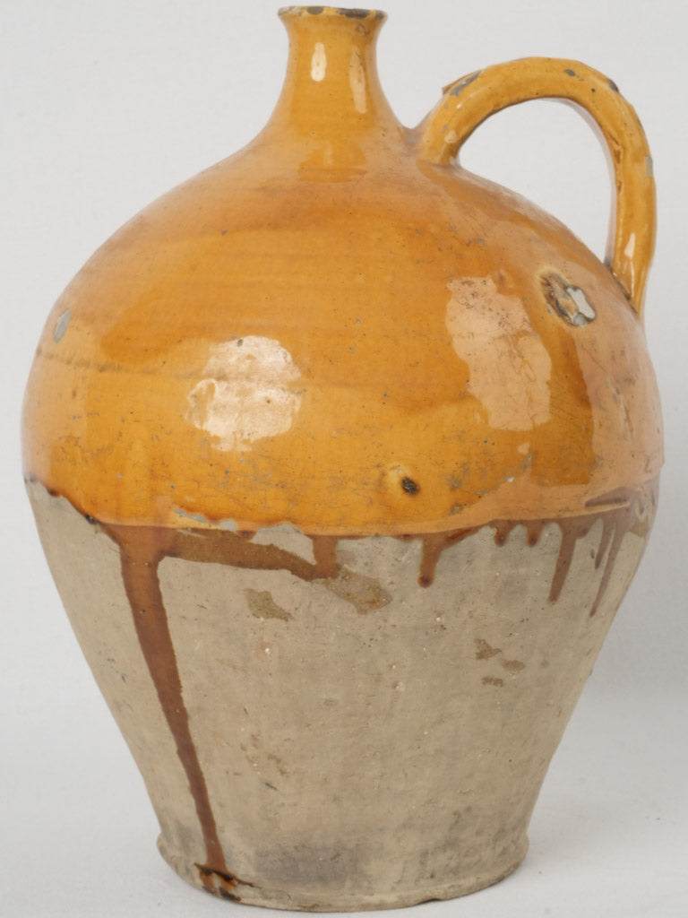 Rustic 19th century terracotta vessel