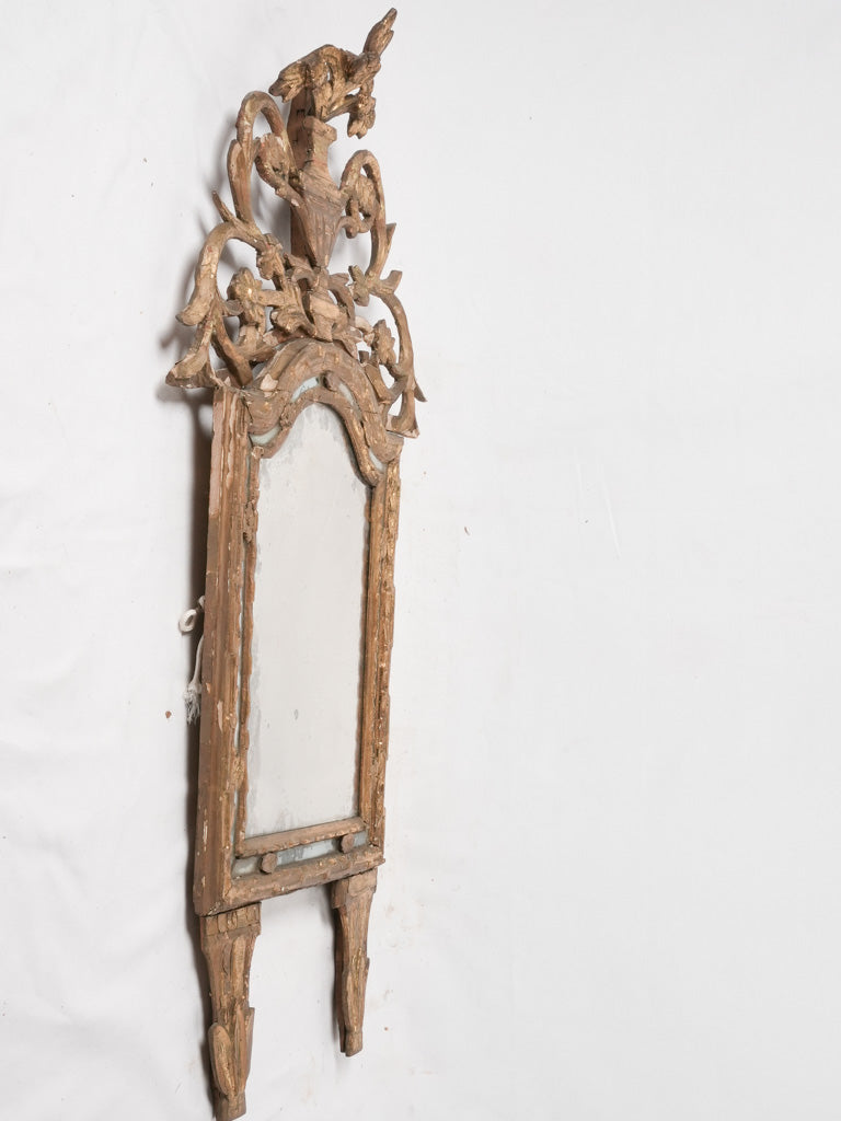 Baroque-style giltwood elaborate mirror