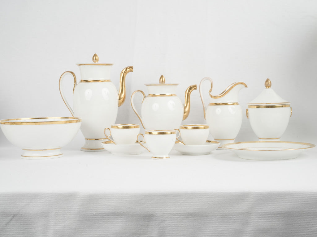 Opulent 19th-century Paris saucers