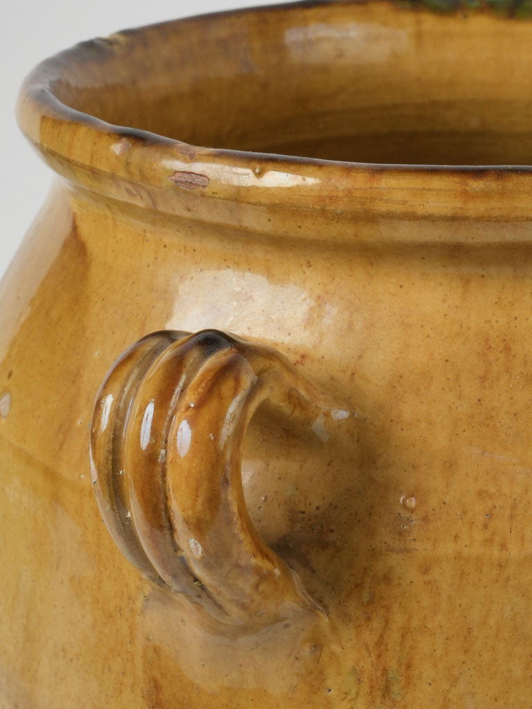 Aged terracotta French Confit Pot