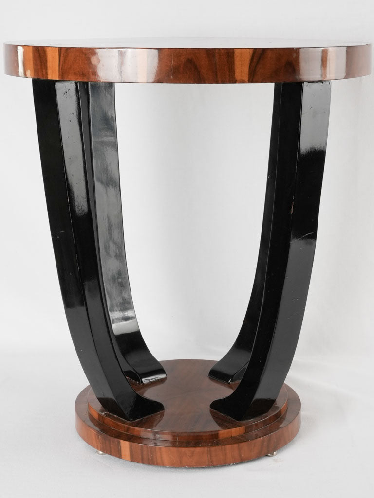 Elegant Veneered 1920s Side Table