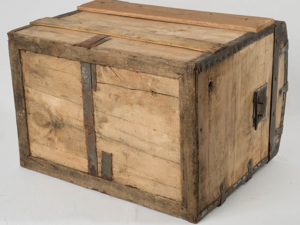 Charming, aged French country trunk