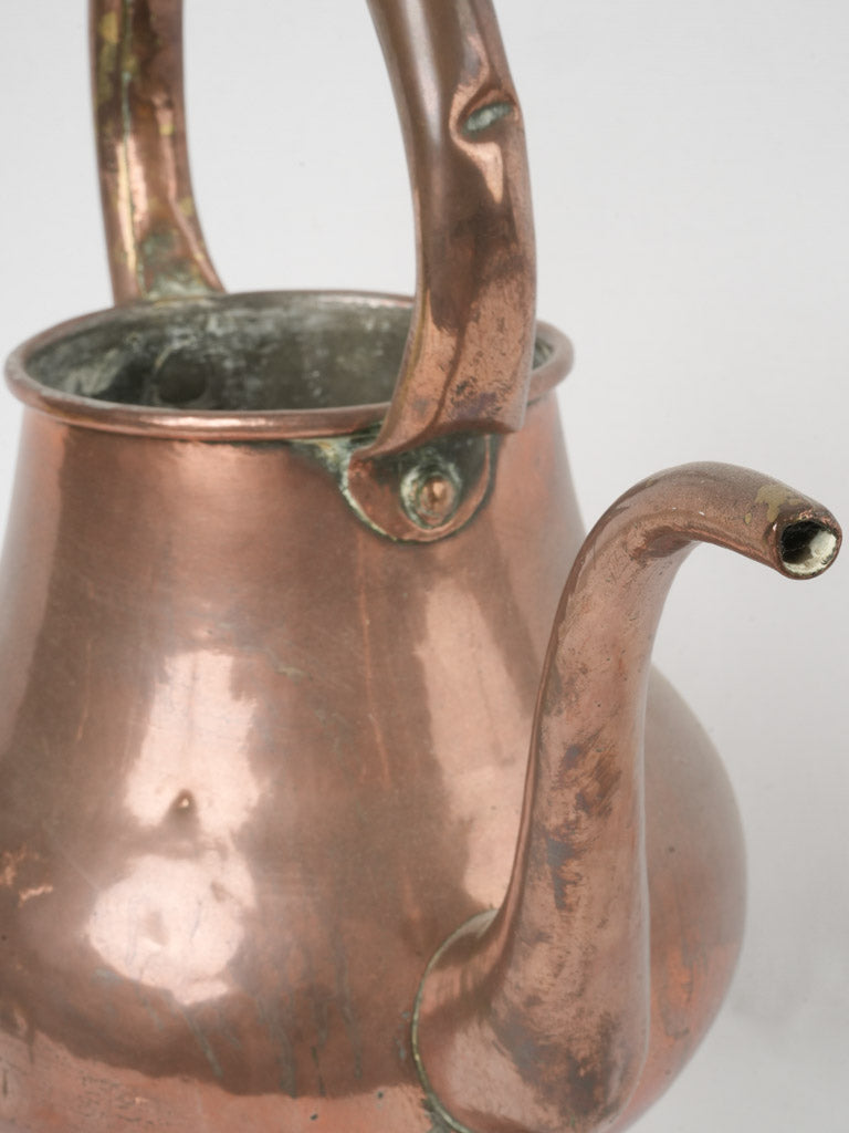 Charming French craftsmanship copper pot