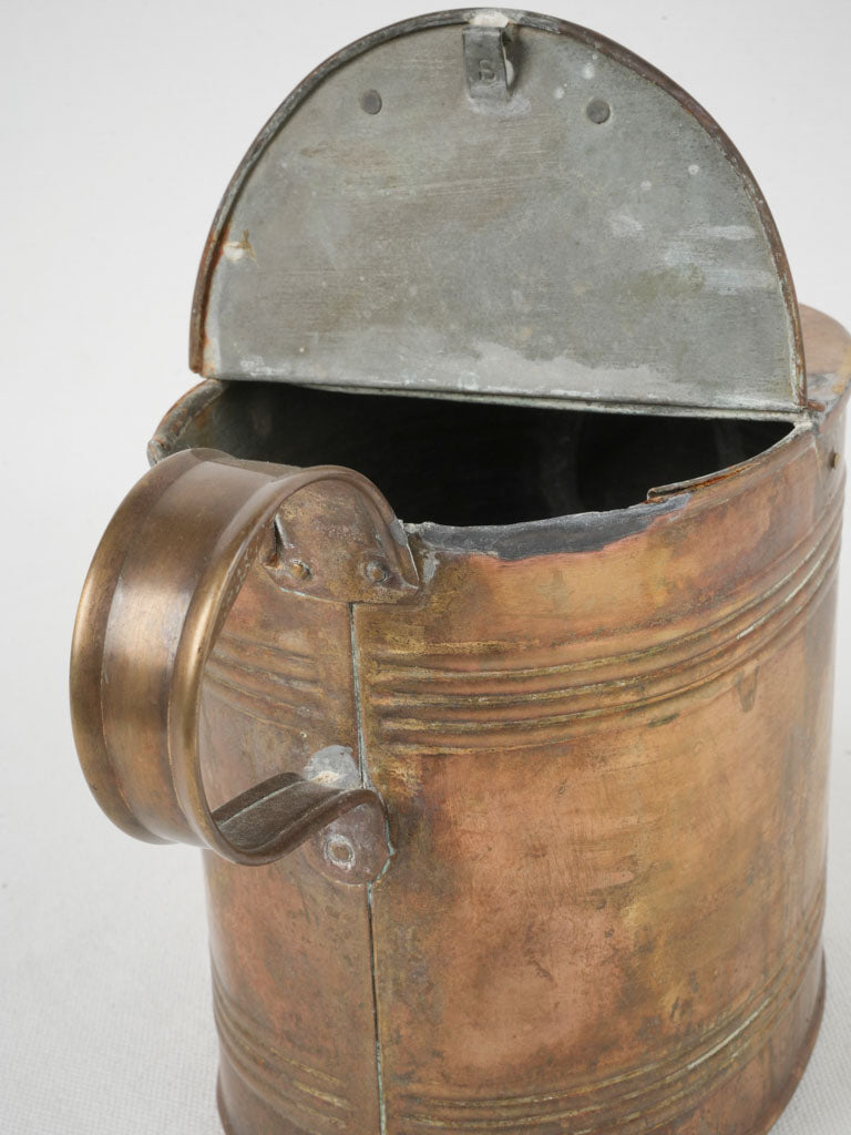 Charming Aged Copper Watering Can