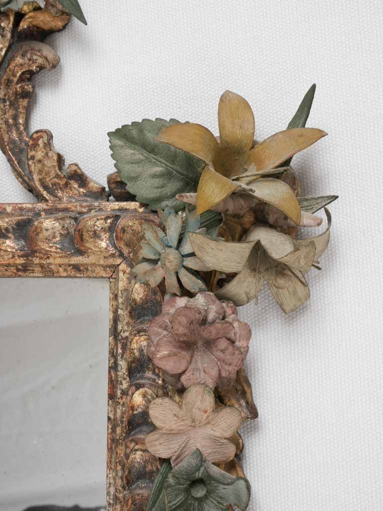 Elegant vintage mirror signed Strich