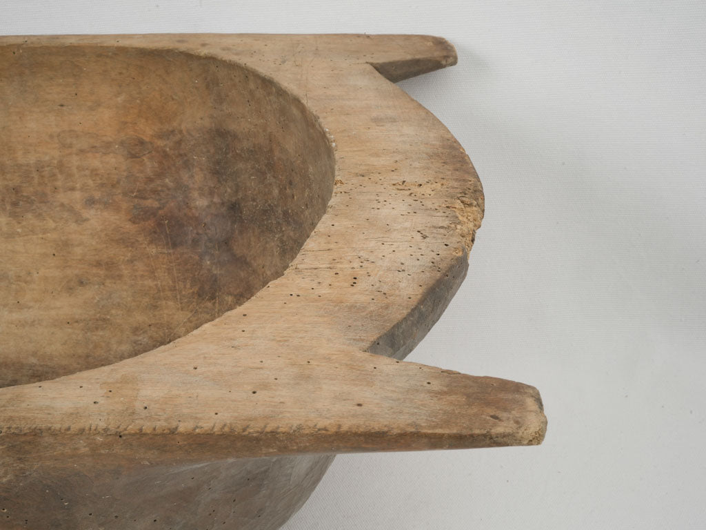 Decorative Seasonal Fruit Wood Dough Bowl